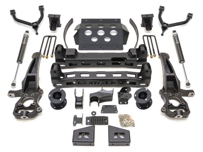 ReadyLift Suspension Lift Kits 44-39620 Kit, Front and Rear, 6 in. Lift, Rear Shocks, Chevy, GMC, Kit