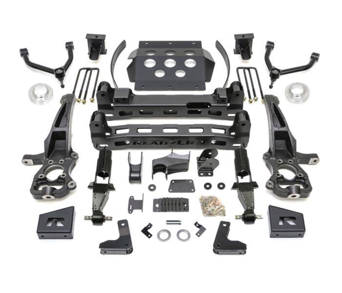 ReadyLift Suspension Big Lift Kits 44-39810 Lift, Lift, 8.00 in., Steering Knuckles, Rear Spring Spacers, Brackets, Hardware, Chevrolet, GMC, Kit