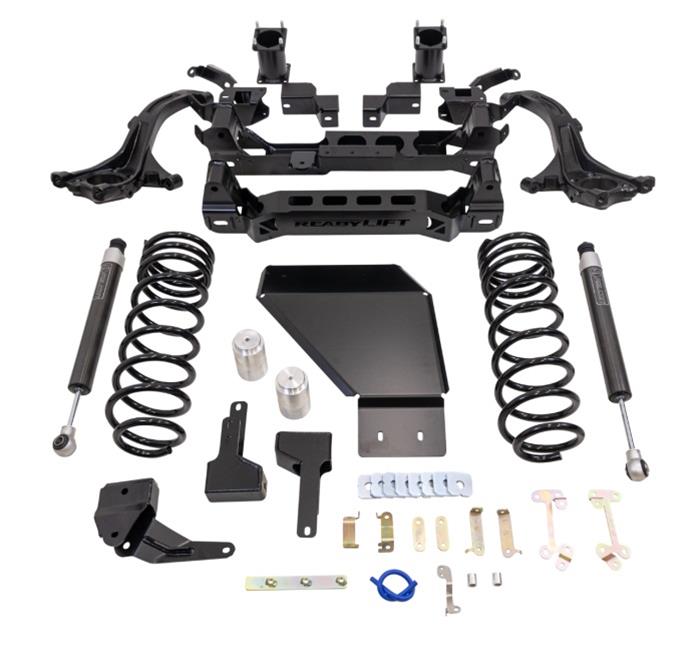 ReadyLift Suspension Big Lift Kits 44-52620 Lift, Lift, 6.00 in., Steering Knuckles, Rear Coil Springs, Brackets, Hardware, Toyota, Kit