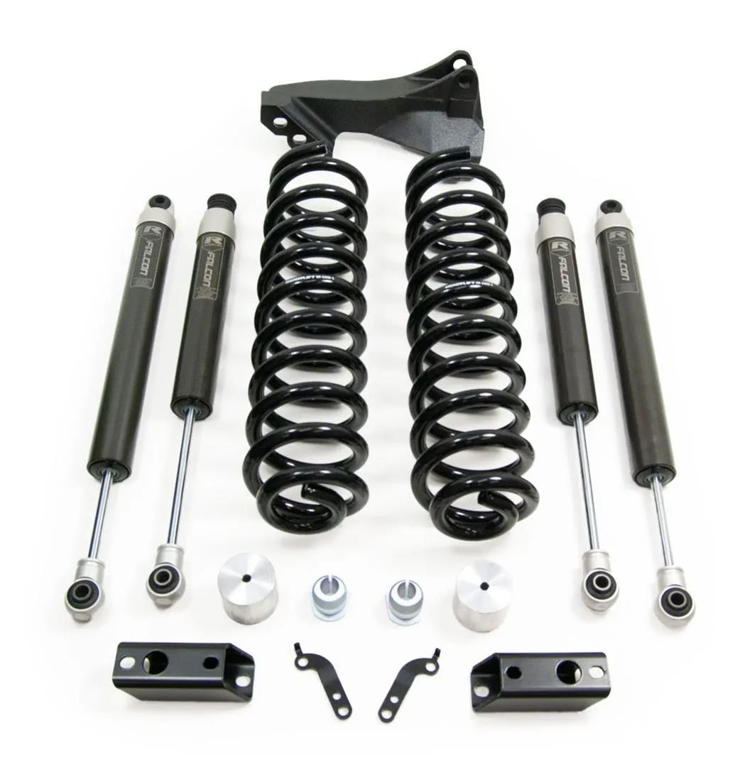 ReadyLift Suspension Leveling Kits for 2020-2025 F-250 SUPER DUTY, F-350 F-450 DUTY - 46-20253 Lift Kit, Leveling, 2.50 in., Front Coil Springs, Rear Spacer, Falcon 1.1. Front/Rear Shocks, Diesel, Ford, Kit