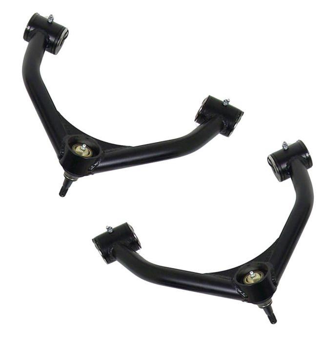 ReadyLift Suspension Tubular Control Arms 47-3440 Arms, Tubular, Upper, Black Powdercoated, Chevy/GMC, Silverado/Sierra, 7-8 in. Lift Only, Pair