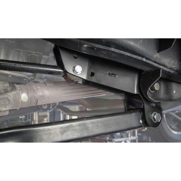 ReadyLift Suspension Caster Correction Brackets 47-6700 Control Arm Mounts, Bracket, Steel, Black Powdercoated, Jeep, Kit