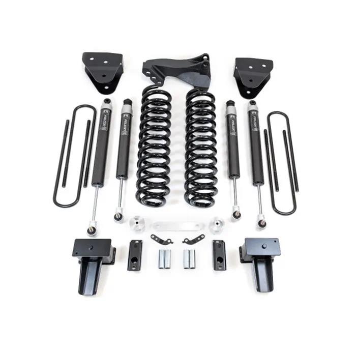 ReadyLift Suspension Lift Kits 49-27420 Kit, 4.00 in., Includes Coil Springs, Leaf Spring Blocks, Falcon 1.1 Shocks, Brackets, Hardware, Ford, Kit