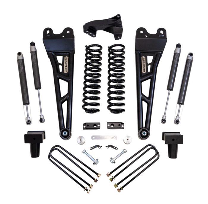 ReadyLift Suspension Lift Kits 49-27421 Lift, 4.00 in., Front Coil Springs, Rear Spring Spacers, Falcon Shocks, Radius Arms, Brackets, Hardware, Ford, Kit