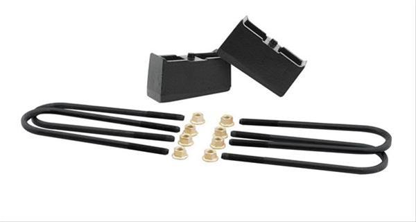 ReadyLift Suspension Rear Block Kits 66-3003 Leaf Spring Blocks, 3.0 in. Block, Cast Iron, Chevy, GMC, Kit