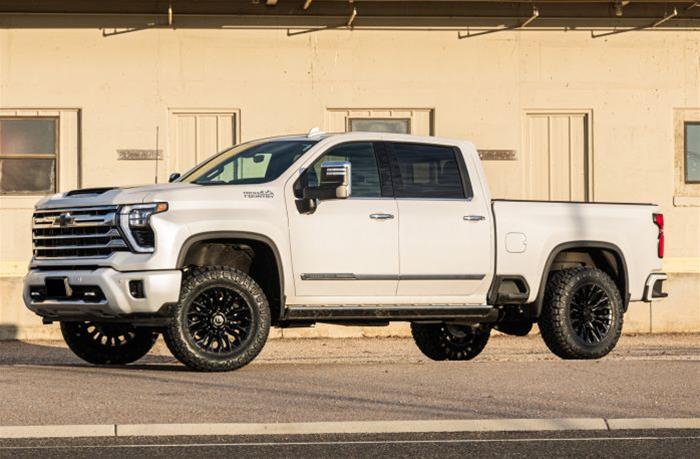 ReadyLift Suspension Leveling Kits 66-30200 Kit, Torsion Key, Lift, 1-2 in. Lift, Forged Steel, Black, Chevy, GMC, Pair thumbnail 2