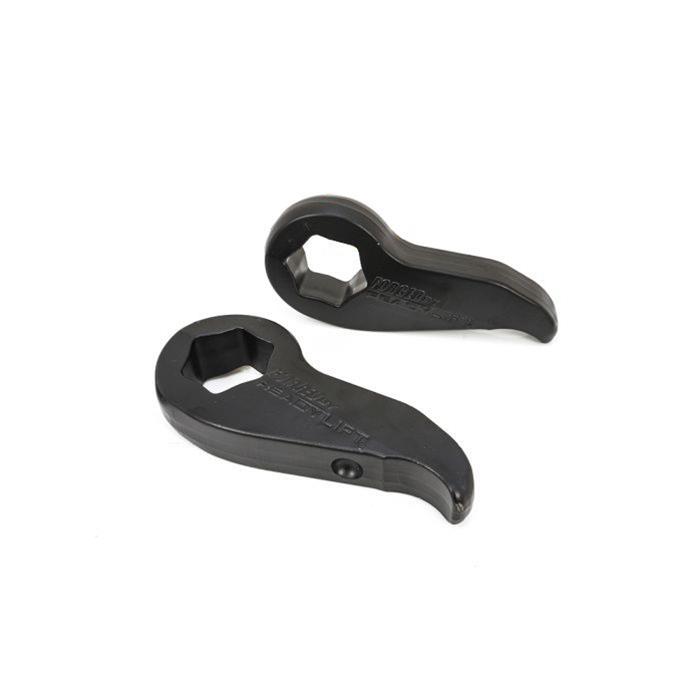ReadyLift Suspension Leveling Kits 66-30200 Kit, Torsion Key, Lift, 1-2 in. Lift, Forged Steel, Black, Chevy, GMC, Pair