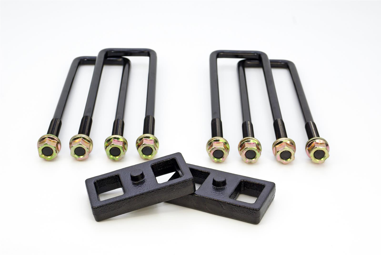 ReadyLift Suspension Leveling Kits 66-3121 Lift, Leaf Spring Block, Rear, 1.0 in., Chevy, GMC, Kit