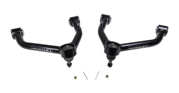 ReadyLift Suspension SST Upper Control Arms for 2014-2017 SIERRA 1500, SILVERADO 1500 - 67-3501 Arms, Tubular, Lifted/Leveling, Steel, Black Powdercoated, Front Upper, Chevrolet, GMC, Pair