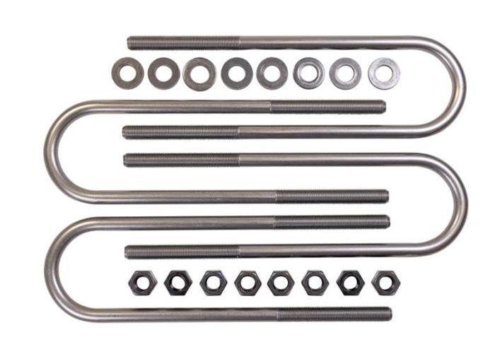 ReadyLift Suspension U-Bolts, Leaf Spring 67-35120UB RL 2025 GM 1500 12'' U-BOLT PACK