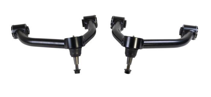ReadyLift Suspension SST Upper Control Arms for 2015-2020 CANYON, COLORADO - 67-35350 Arms, Tubular, Lifted/Leveling, Steel, Black Powdercoated, Front Upper, Chevrolet, GMC, Pair