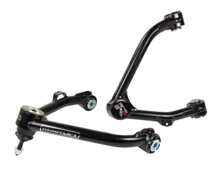 ReadyLift Suspension Leveling & Big Lift Control Arms for 2007-2016 SIERRA 1500, SILVERADO 1500 - 67-37640 Arms, Upper, Tubular, Leveling, Lift, Steel, Black Powdercoated, Chevy, GMC, Pair
