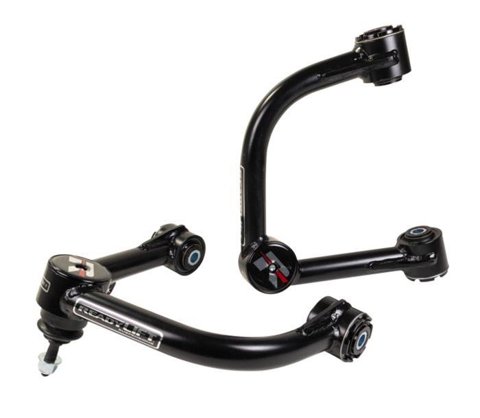ReadyLift Suspension Leveling & Big Lift Control Arms for 2003-2025 4RUNNER - 67-53640 Arms, Upper, Tubular, Leveling, Lift, Steel, Black Powdercoated, Toyota, Pair