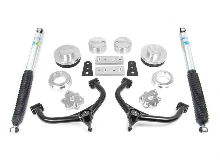 ReadyLift Suspension Leveling & Lift Kits 69-1041 4.0'' Front with 2.0'' Rear SST Kit with Bilstein Rear Shocks