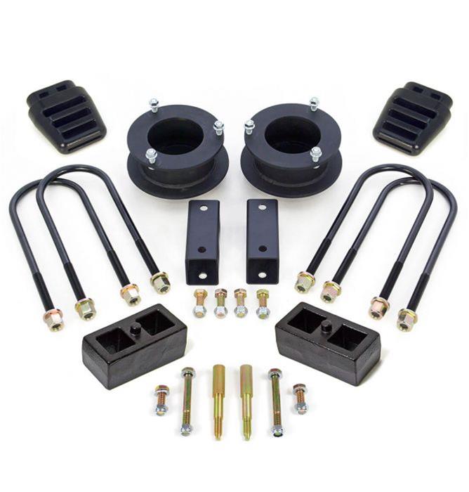 ReadyLift Suspension SST Lift Kits 69-1092 Lift, Spacers/Leaf Spring Blocks, 3.0 in. Front, 1.0 in. Rear, Dodge, Ram, Kit