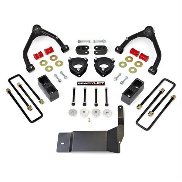 ReadyLift Suspension SST Lift Kits 69-3416 Lift, Spacer/Leaf Spring Block, 4.0 in.Front , 1.75 in. Rear, Chevrolet, GMC, Kit