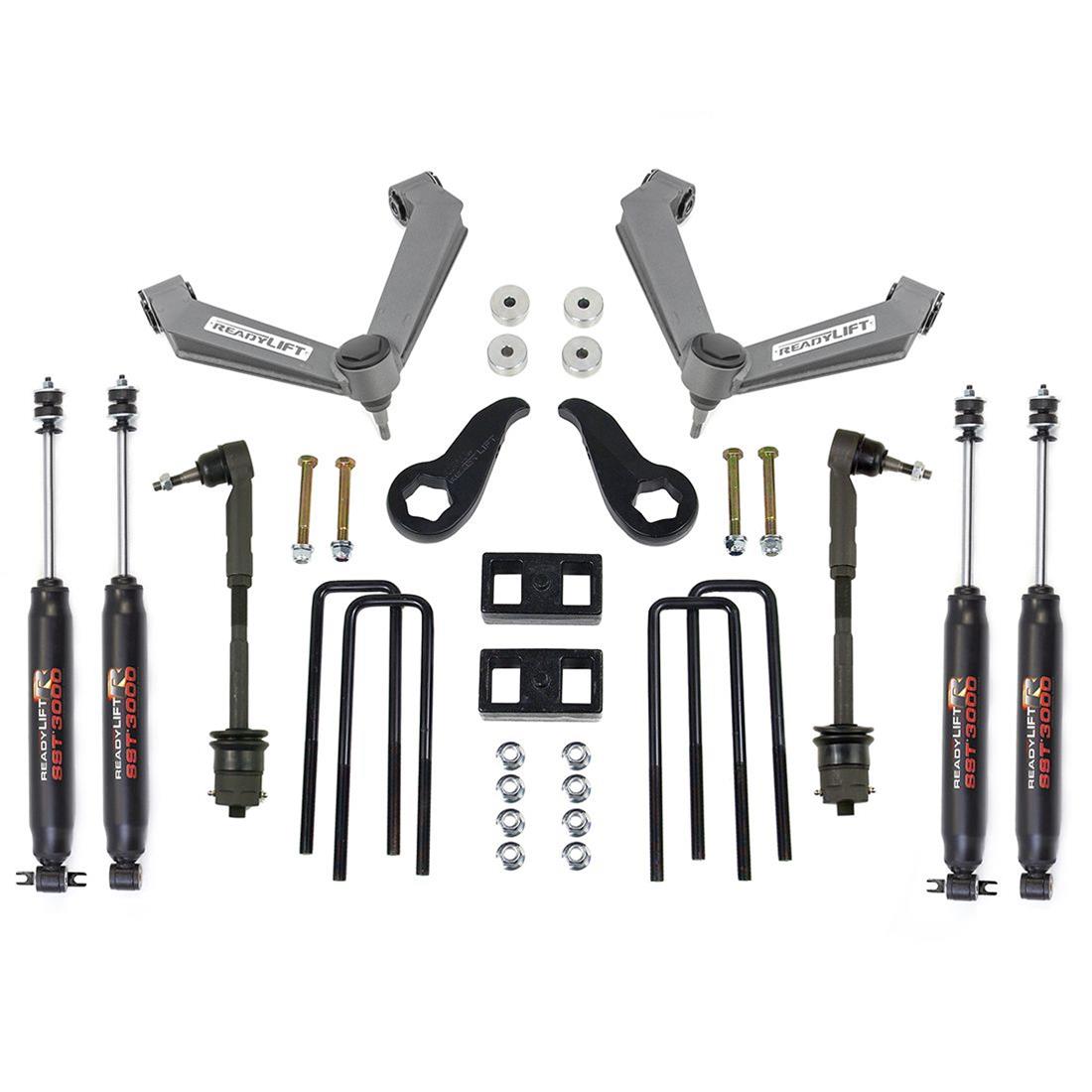 ReadyLift Suspension Lift Kits 69-3513 Kit, Front and Rear, Chevy, GMC, Kit