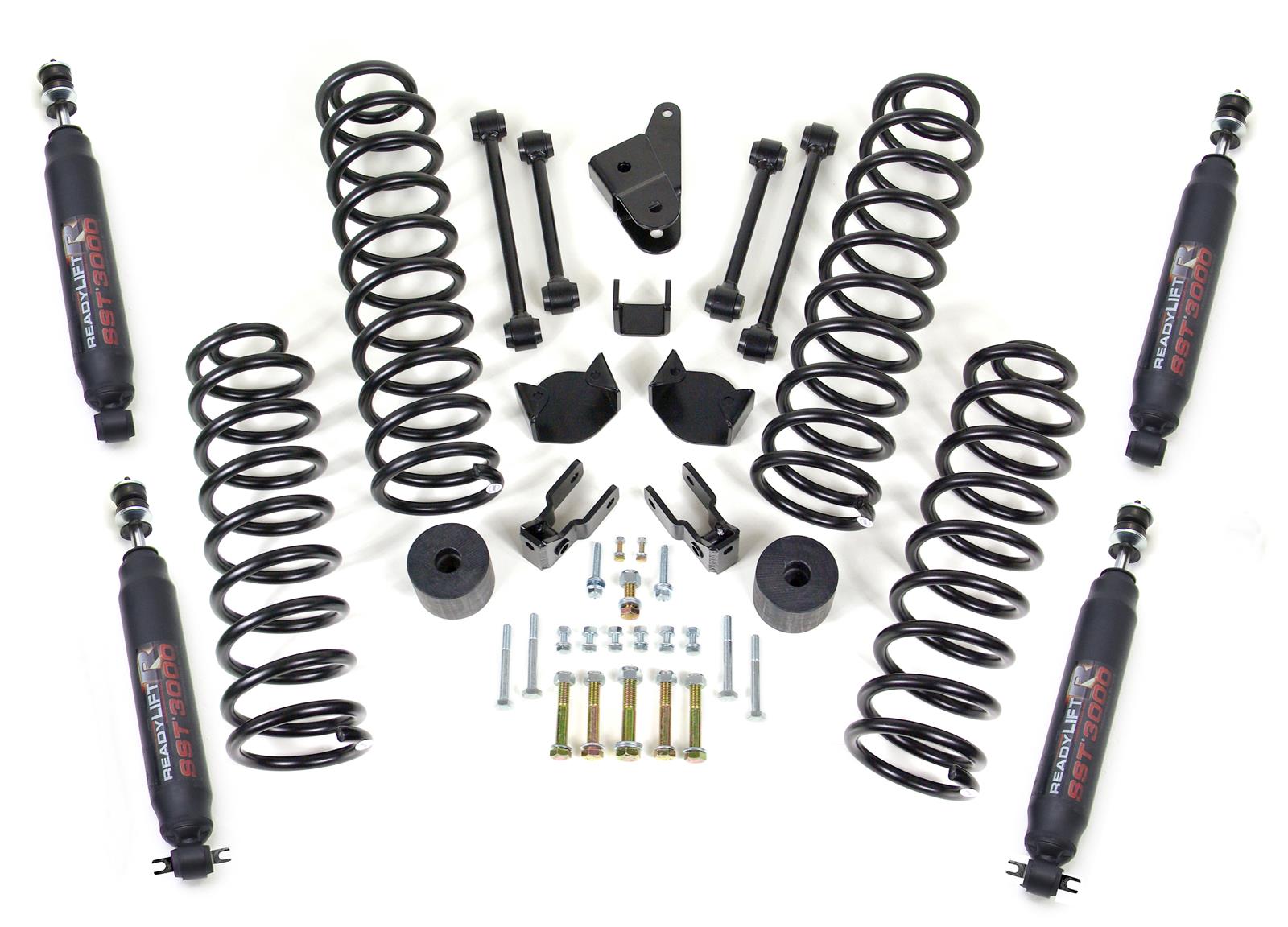 ReadyLift Suspension Lift Kits 69-6401 Kit, Front and Rear, Jeep, Kit