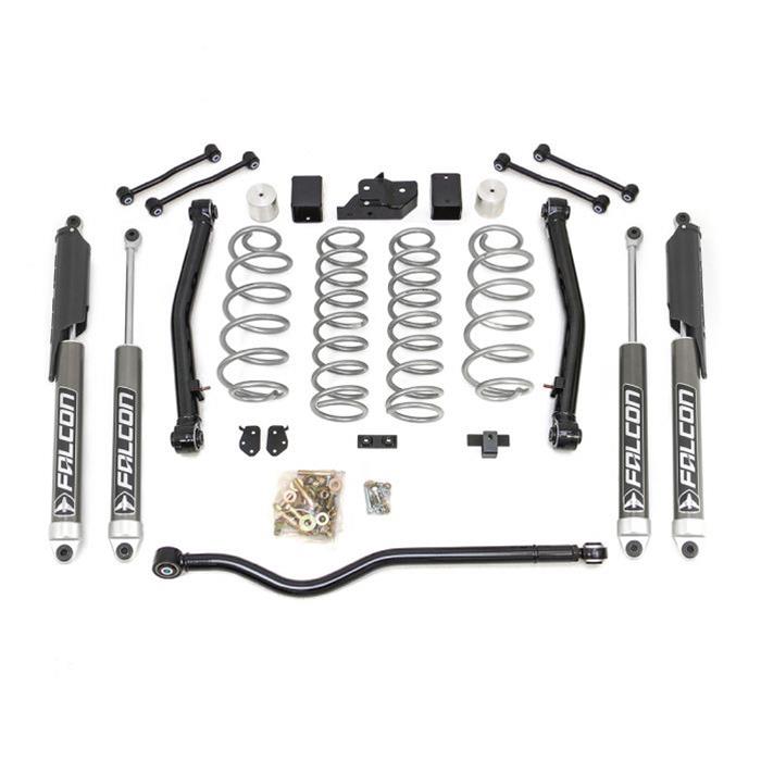 ReadyLift Suspension Terrain Flex Lift Kits 69-6836 Lift, 2, Coil Spring, Control Arms, 3.5-4.5 in Front, 3-4 in. Rear, Falocn 2.1 Shocks, Jeep, Kit thumbnail 2