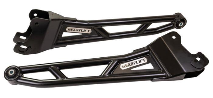 ReadyLift Suspension Tubular Radius Arms for 2019-2025 2500, 3500 - 77-19000 Arm, 4-6 in. Lift, Steel, Black Powdercoated, Ram, Kit thumbnail 2
