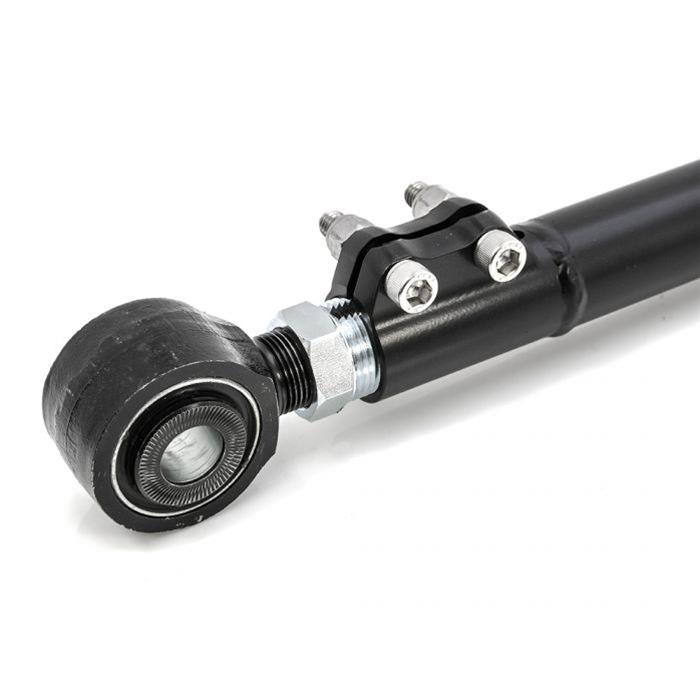 ReadyLift Suspension Anti-Wobble Trac Bars 77-2006 Track Bar, Anti-Wobble, Front, Adjustable, Steel, Black Powdercoated, Ford, Each