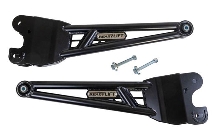 ReadyLift Suspension Tubular Radius Arms for 2023-2025 F-250 SUPER DUTY, F-350 DUTY - 77-23400 Arm, 3.5-6 in. Lift, Steel, Black Powdercoated, Ford, 4WD, Diesel Only, Kit