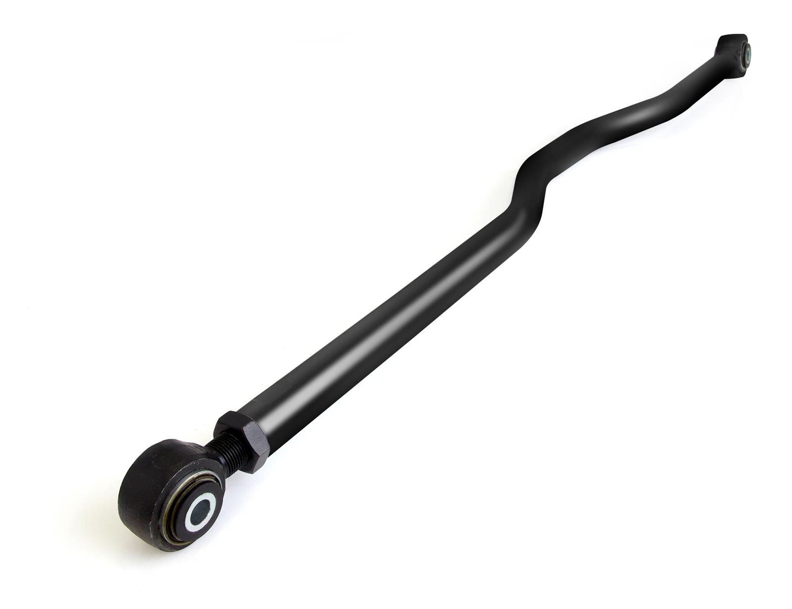 ReadyLift Suspension Anti-Wobble Trac Bars for 2007-2017 WRANGLER, 2018 WRANGLER JK - 77-6000 Track Bar, Anti-Wobble, Rear, Adjustable, Steel, Black Powdercoated, Jeep, Each