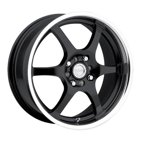 Raceline Wheels 126-57082B Raceline Wheels Type 126 Mirror Black