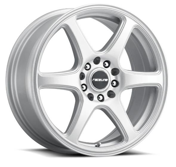 Raceline 146S Matrix 17x7.5in / 5x112/5x120 BP / 40mm Offset / 74.1mm Bore - Gloss Silver Wheel