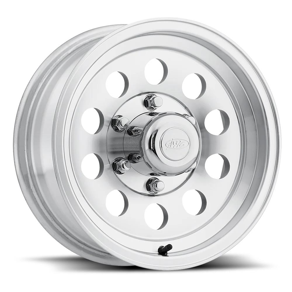 Raceline Wheels 881MC Mod Machined Trailer 15x6 Wheel, 881 Trailer, 15 in. x 6 in., 5 x 4.50 in. Bolt Pattern, Cast Aluminum, Machined, Natural, 0.00mm Offset, 81.03mm Center Bore, Each