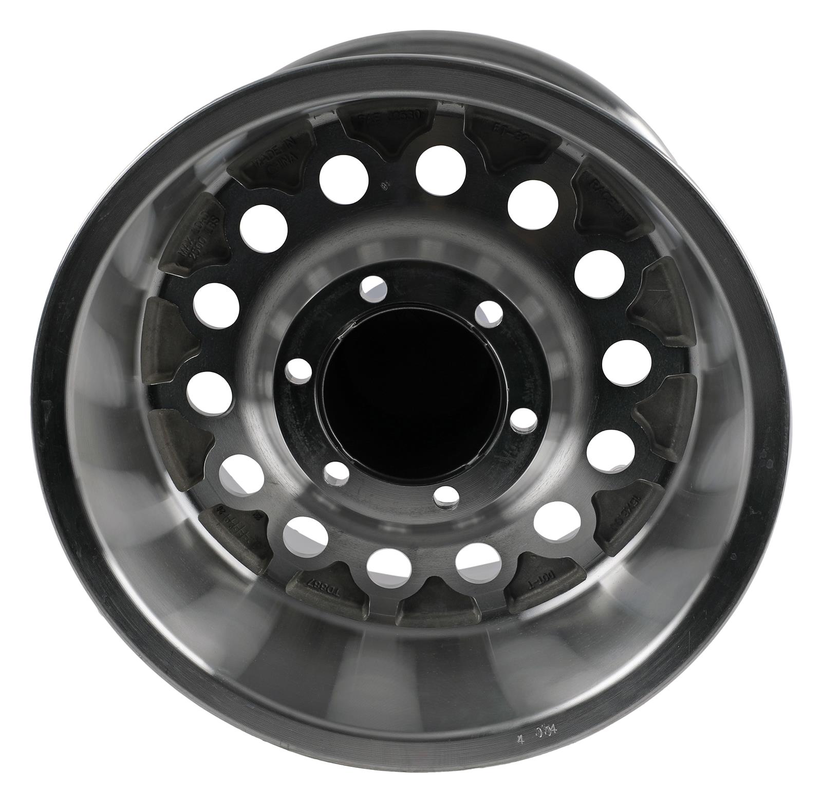 Raceline 887 Rock Crusher 15x8in / 6x139.7 BP / -32mm Offset / 107.95mm Bore - Polished Wheel thumbnail 2