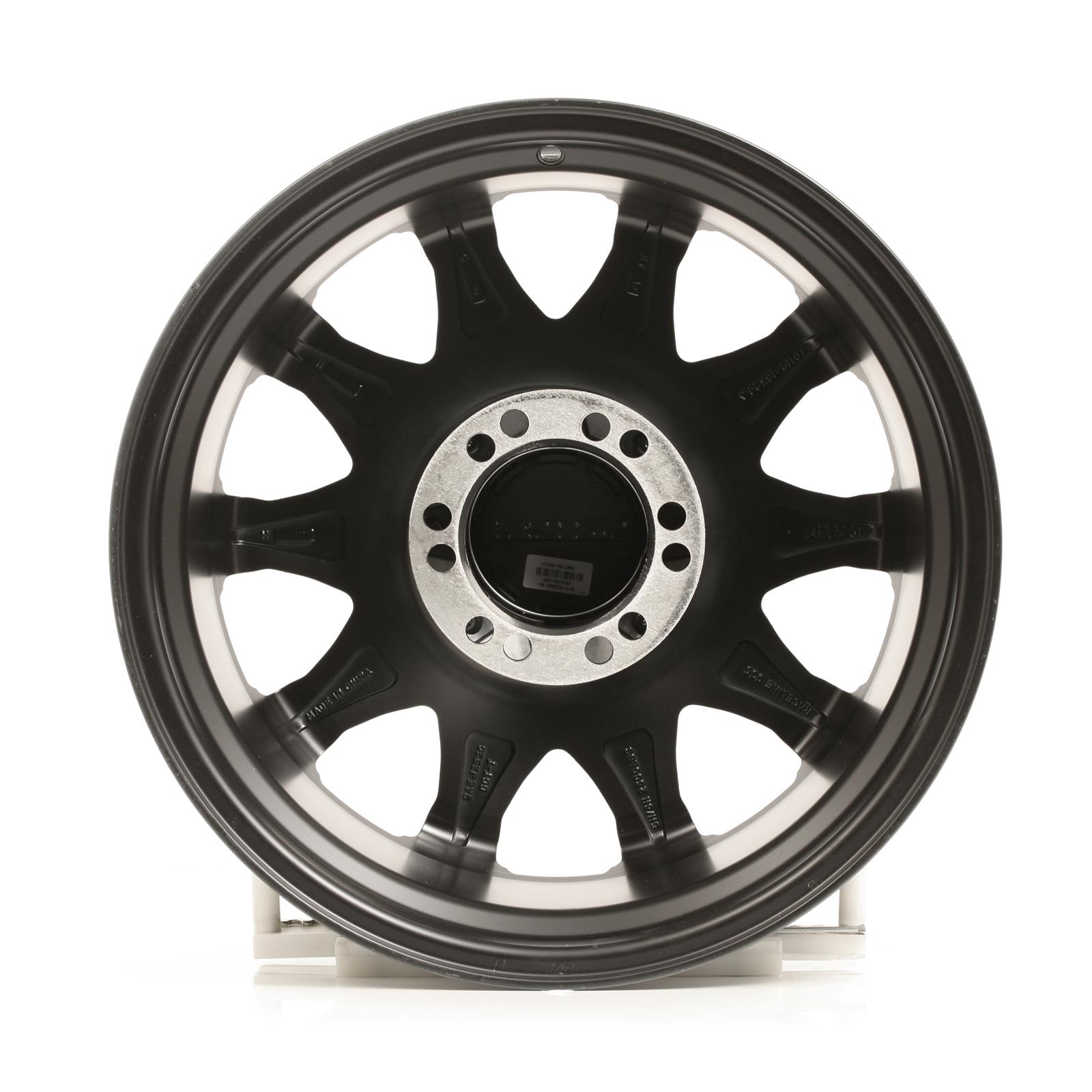 Raceline Wheels 930B Shift Matte Black 18x9 Wheel, Shift, Aluminum, Black, Matte, 6 x 5 1/2 in. Bolt Circle, 4.50 in. Backspace, Each thumbnail 3