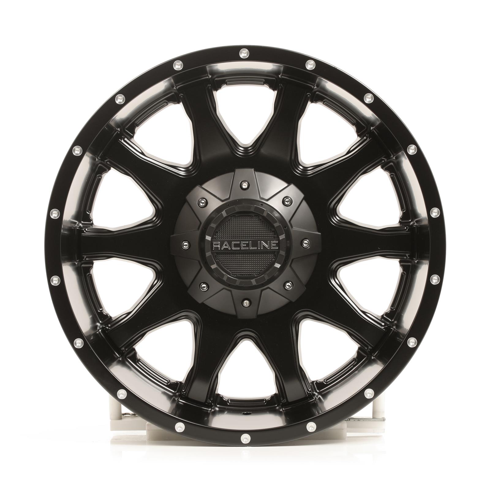 Raceline Wheels 930B Shift Matte Black 18x9 Wheel, Shift, Aluminum, Black, Matte, 6 x 5 1/2 in. Bolt Circle, 4.50 in. Backspace, Each