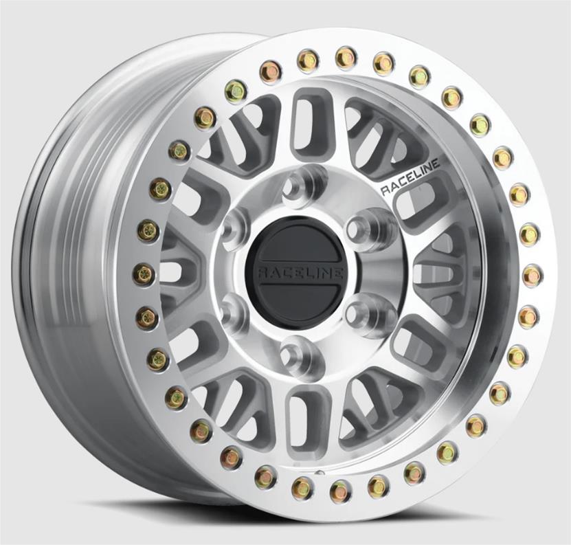 Raceline RT951M Ryno 17x9in / 6x139.7 BP / -38mm Offset / 106.1mm Bore - Machined Beadlock Wheel
