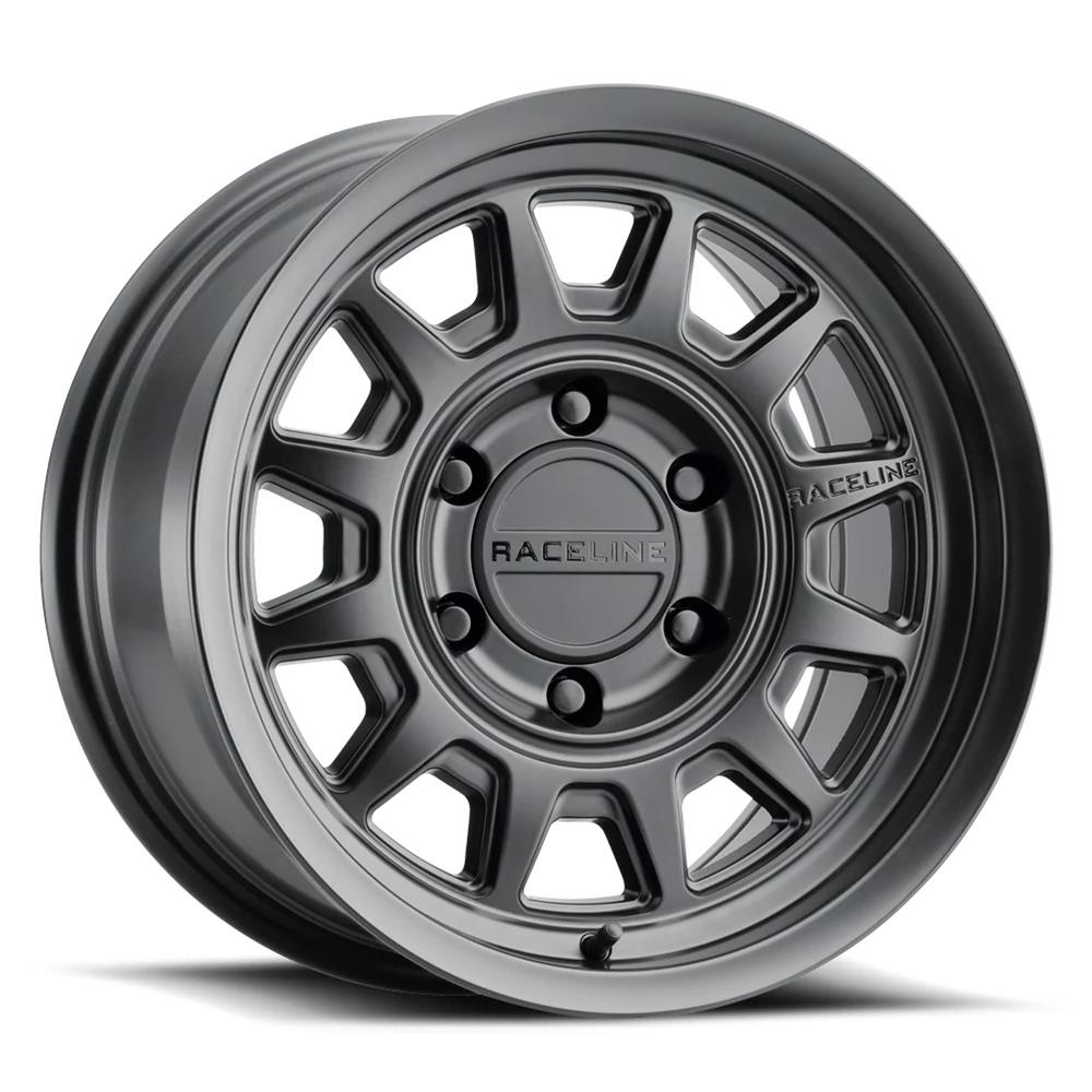 Raceline 952B Aero 17x8.5in / 6x139.7 BP / 18mm Offset / 106.1mm Bore - Satin Black Wheel