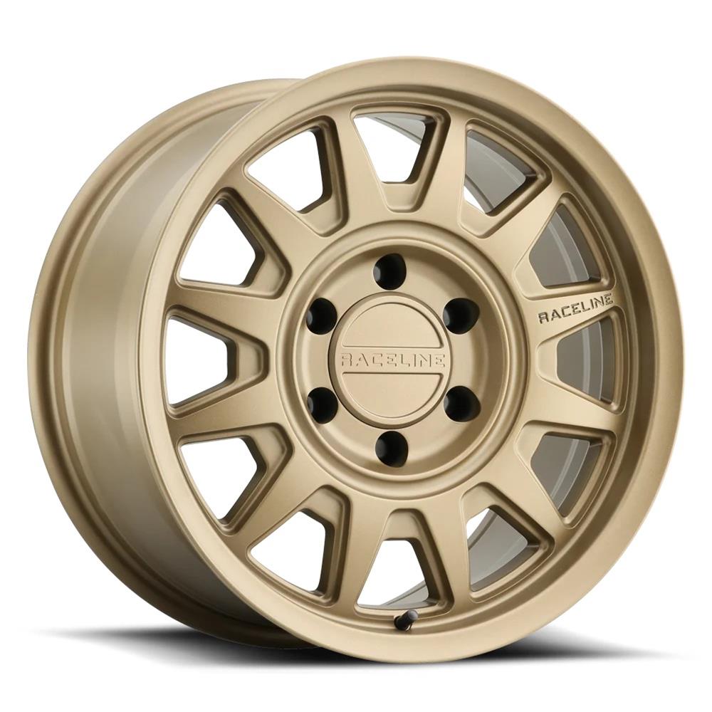 Raceline 952BZ Aero 16x8in / 6x114.3 BP / -6mm Offset / 66.1mm Bore - Bronze Wheel