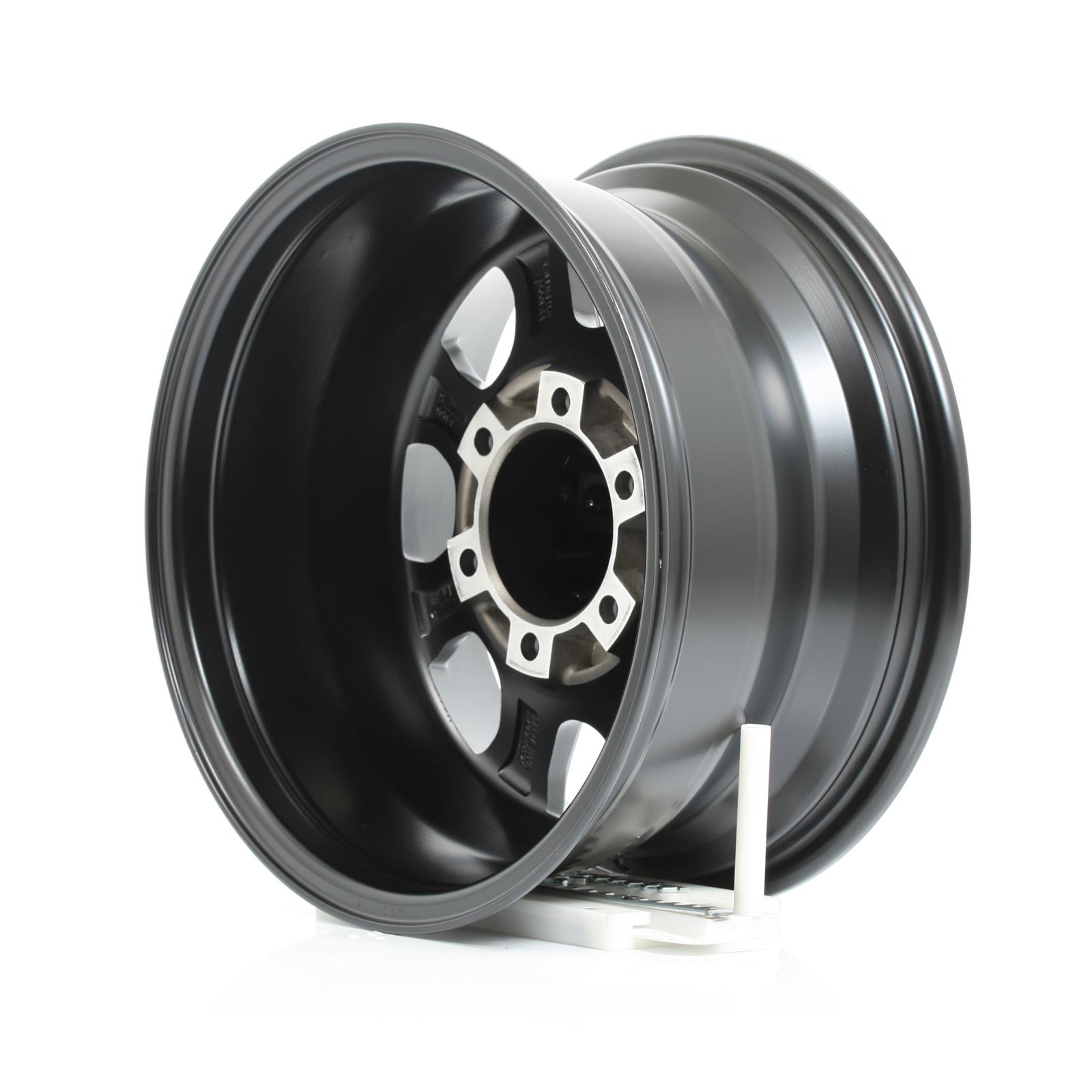 Raceline 991B Assault 16x8in / 6x139.7 BP / 0mm Offset / 106.1mm Bore - Satin Black Wheel thumbnail 4