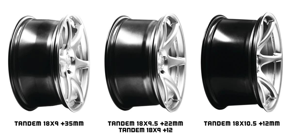 Kansei Wheels K11G-189012+35 Kansei Wheels K11G Tandem Gloss