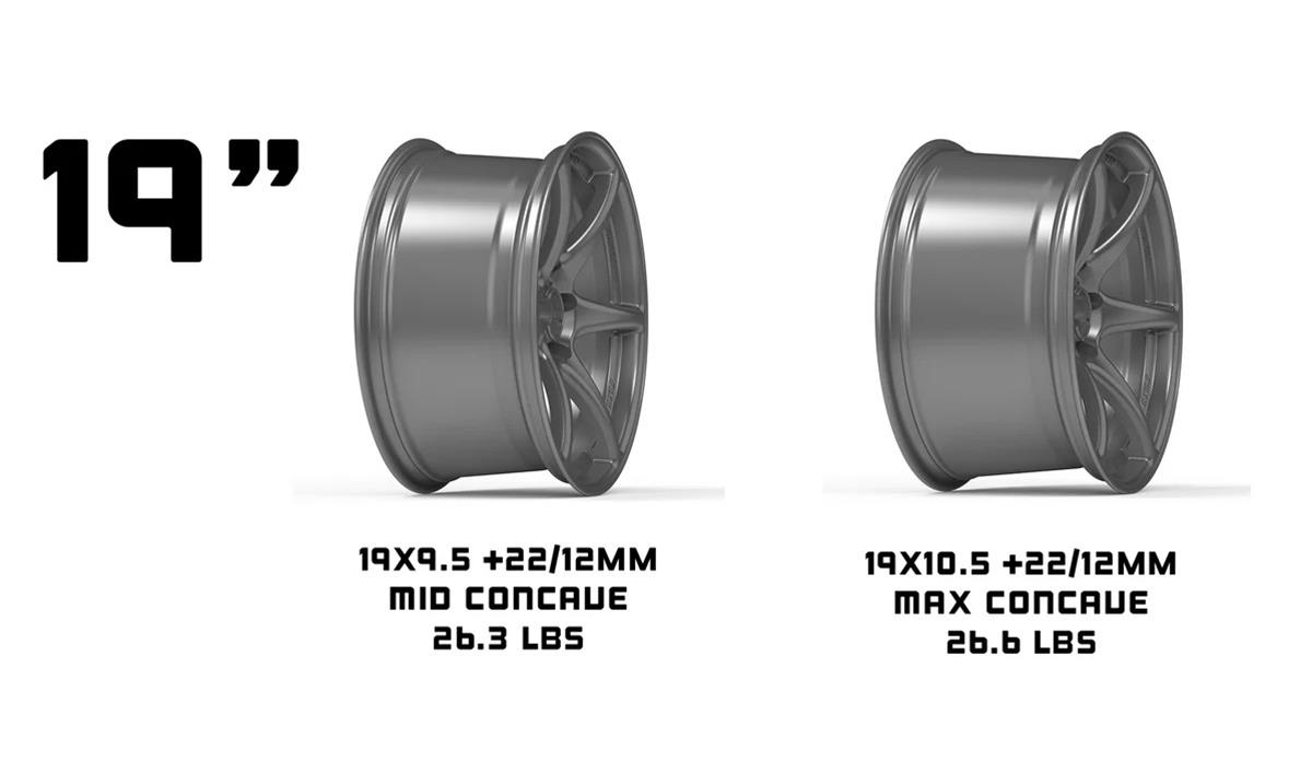 Kansei Wheels K11B-199512+22 Kansei Wheels K11B Tandem Textured