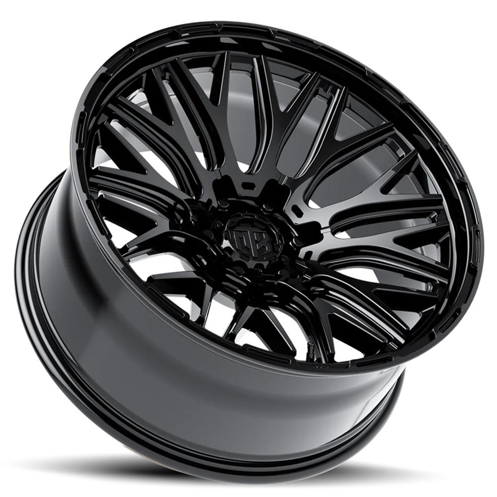 MTX X303GB-29065-00 MTX Wheels X303GB Typhoon Gloss Black Wheels