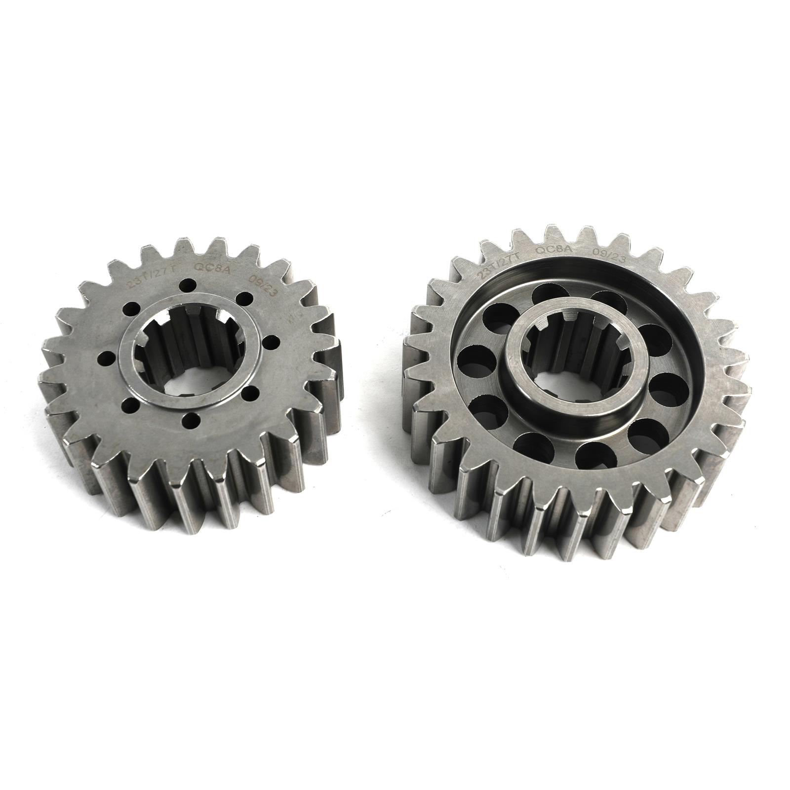 Richmond Gear Lightweight Quick-Change Sets 58-018A-1 Quick Change Gears, 10-spline, SAE 8620 Steel, 22/28 Teeth, Heat-Treated, Set