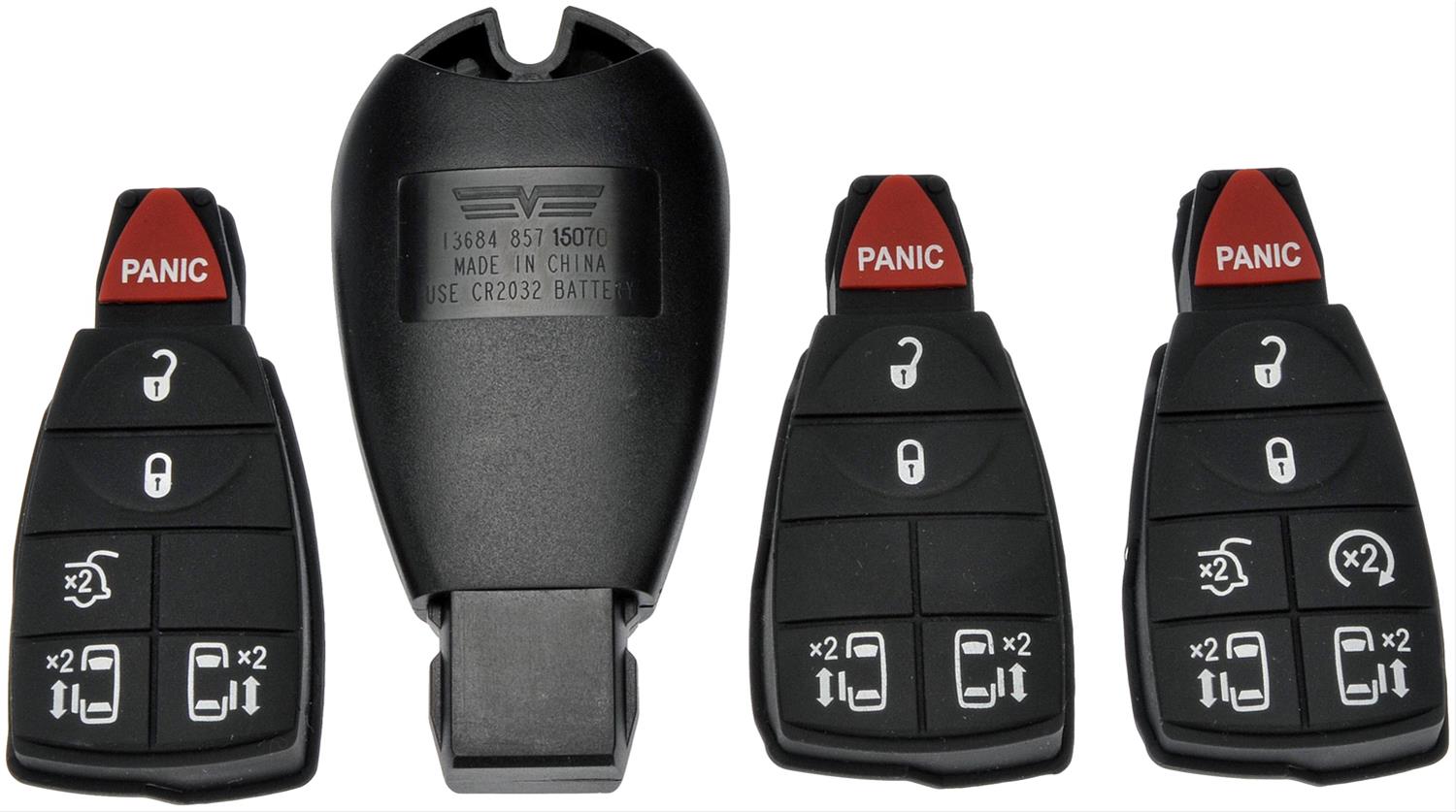 Dorman 13684 Dorman Keyless Entry Remote Replacement Key Fob Cases