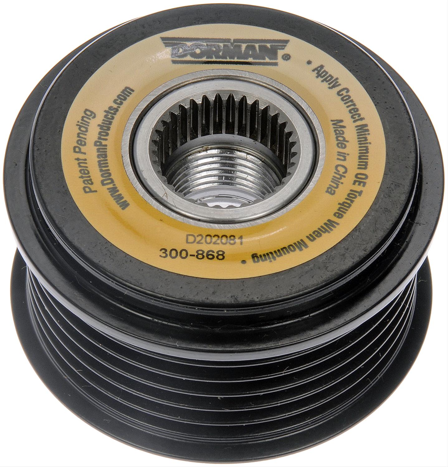 Dorman 300868 Dorman Alternator Pulleys Summit Racing