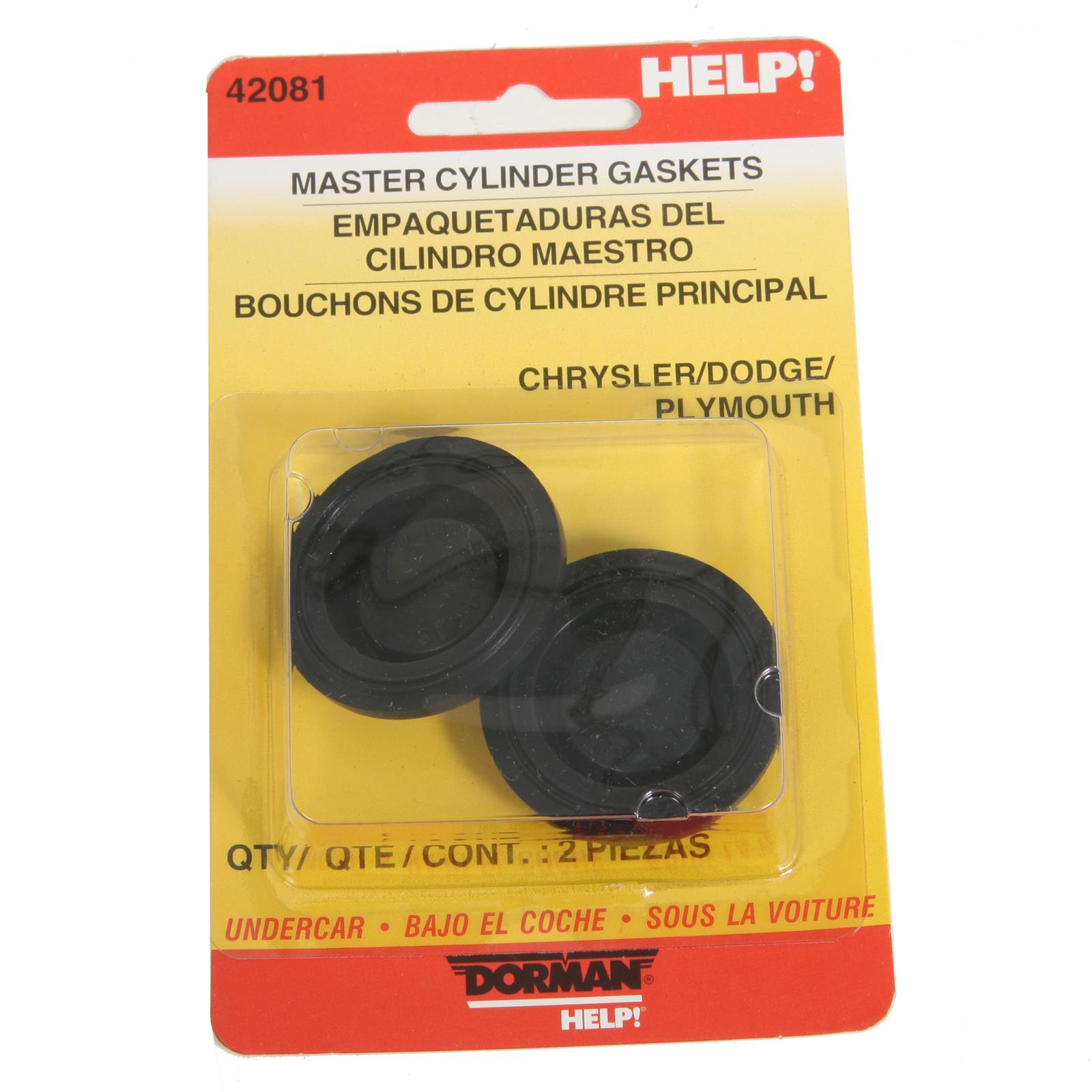 Dorman 42081 Dorman Master Cylinder Reservoir Cover Gaskets Summit Racing