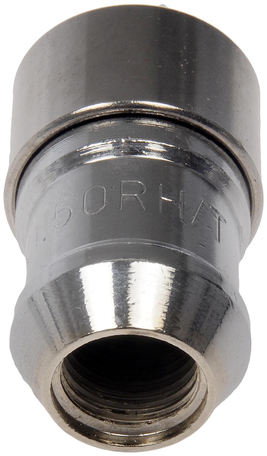 Dorman 712-645MXL4 Dadi Ruota Stile Racing M14-1.50, Hyper Silver (Confezione Da 4) Con Tappi Personalizzabili