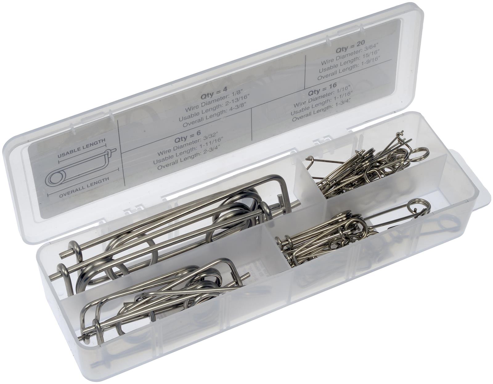 Dorman 799-452 Metric O-Ring Assortment - 419 Piece Universal Repair Kit With 32 SKUs