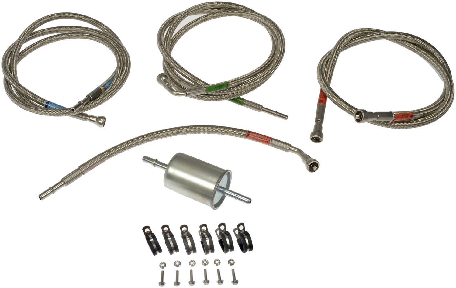 Dorman 819-820 Dorman Flexible Braided Stainless Steel Fuel Lines