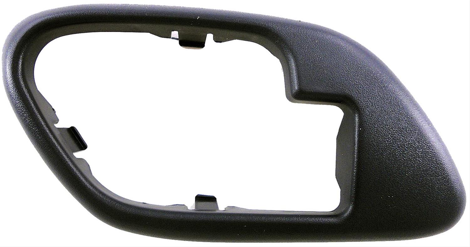 dorman interior doors handle bezel front right black