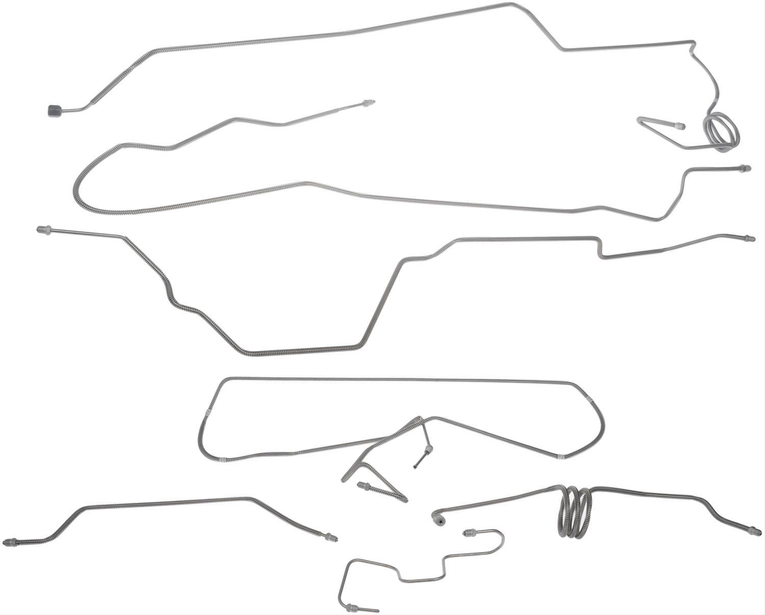 Dorman 919164 Dorman Stainless Steel Hydraulic Brake Line Kits Summit Racing