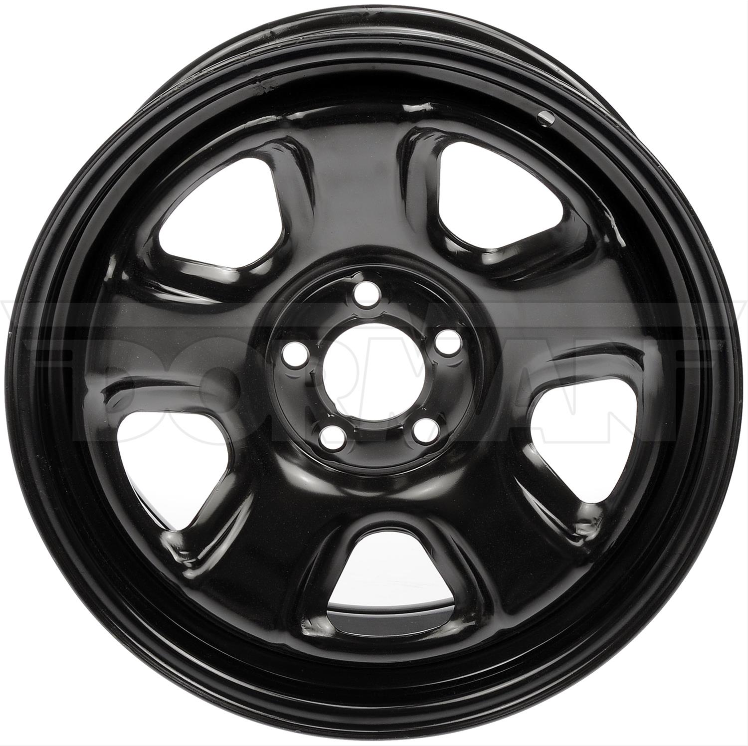 Dorman 939-243 Steel 17" Wheel Rim 17 X 6.5-inch 5-Lug Black, For